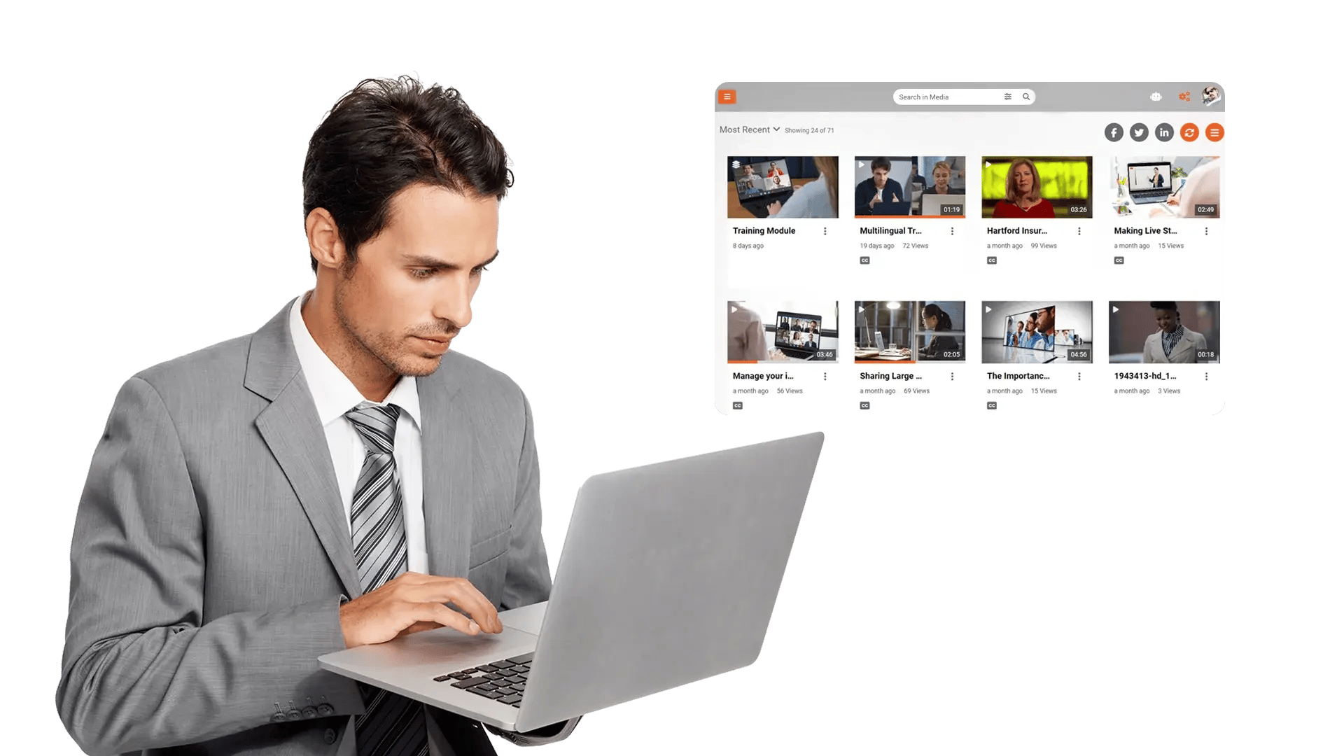 Support large libraries without managing video infrastructure