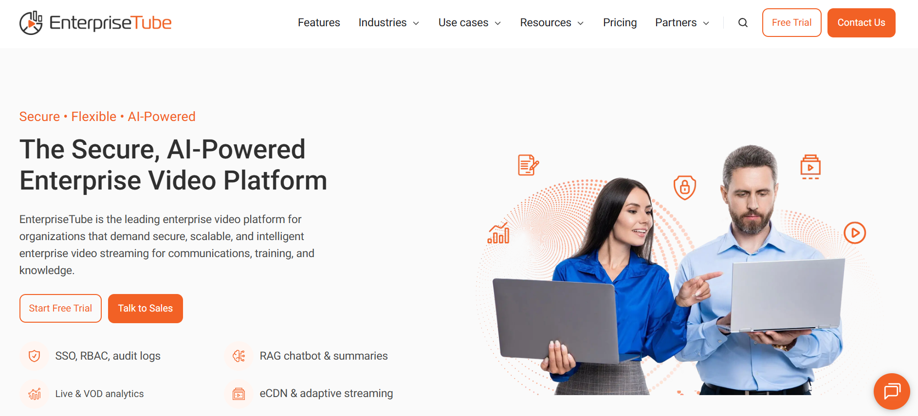 EnterpriseTube - HIPAA Compliant Video Platform