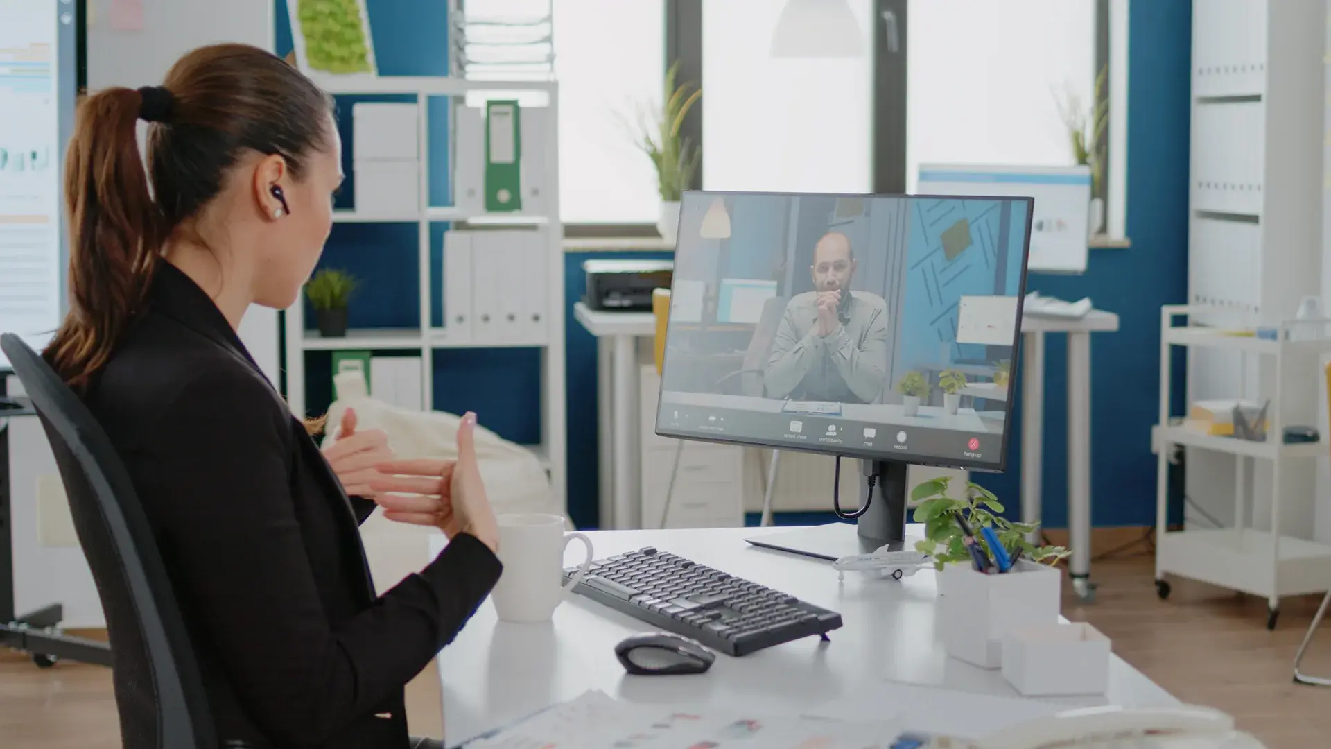 searching through video library using enterprise video platform