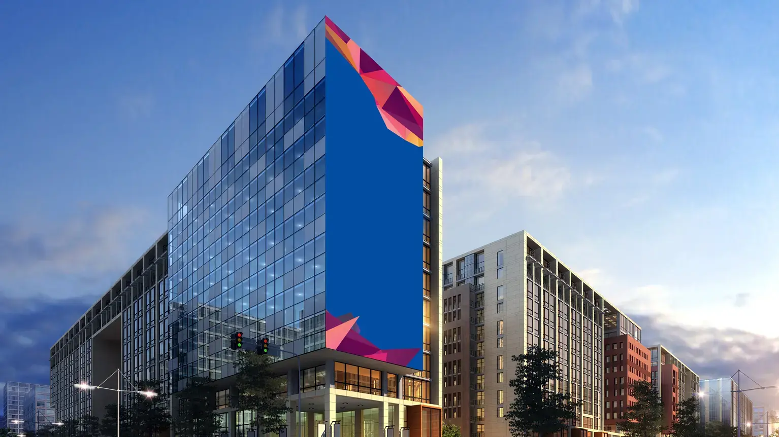 An image showing the building of DSTA (Defense Science and Technology Agency)