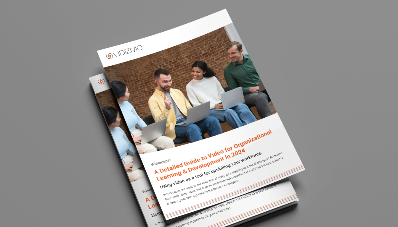 A detailed guide video organizational learning development