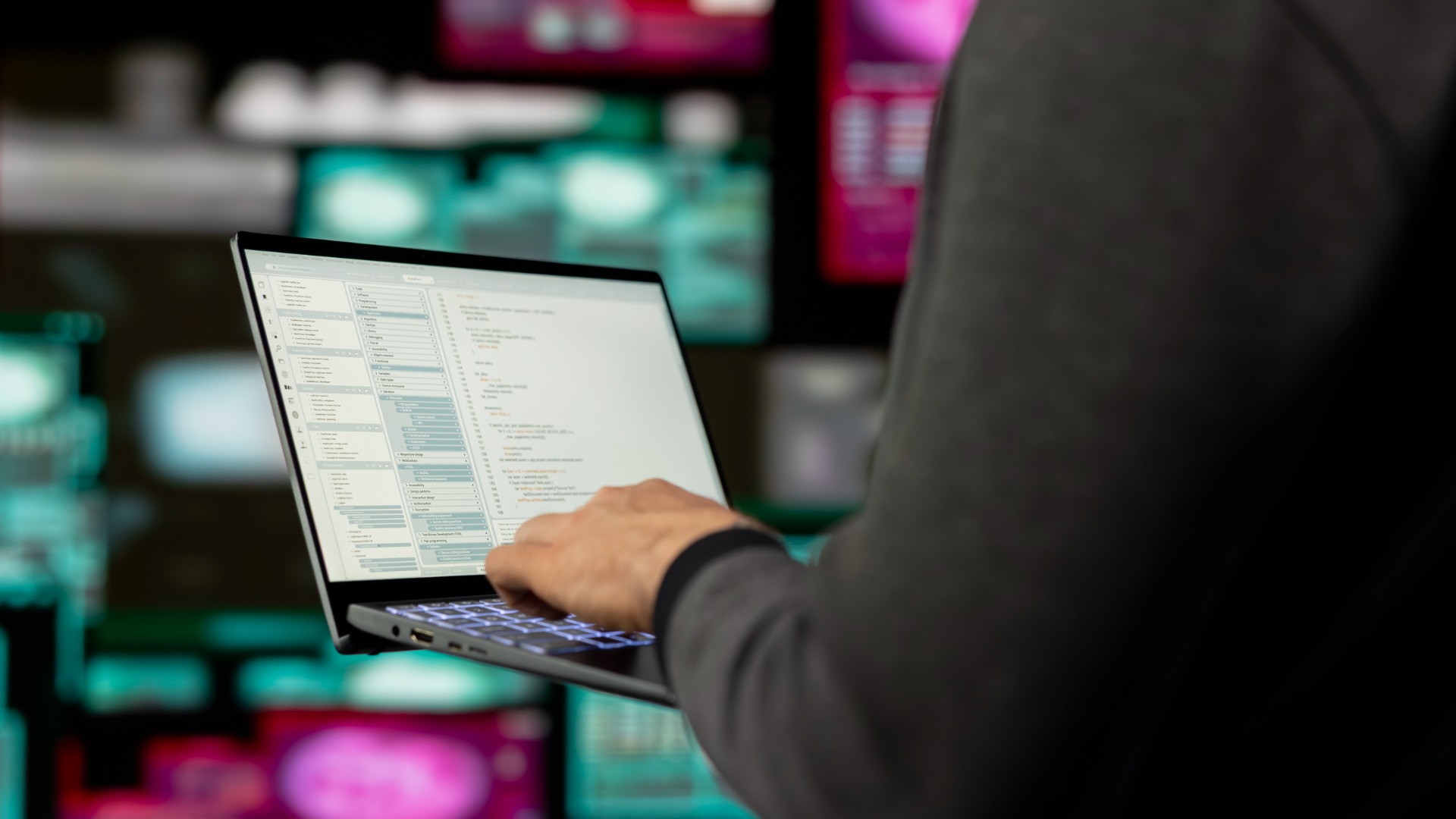 a video of  a government national archive