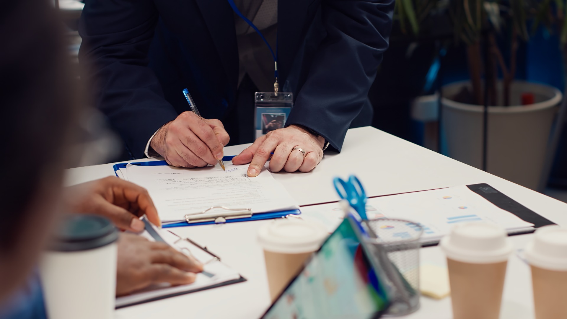 a person drafting an rfp