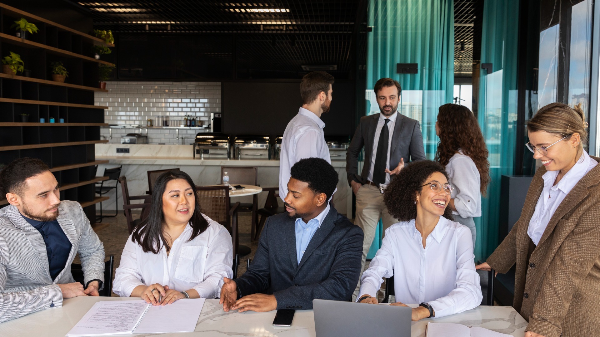 government employees using knowledge management platform